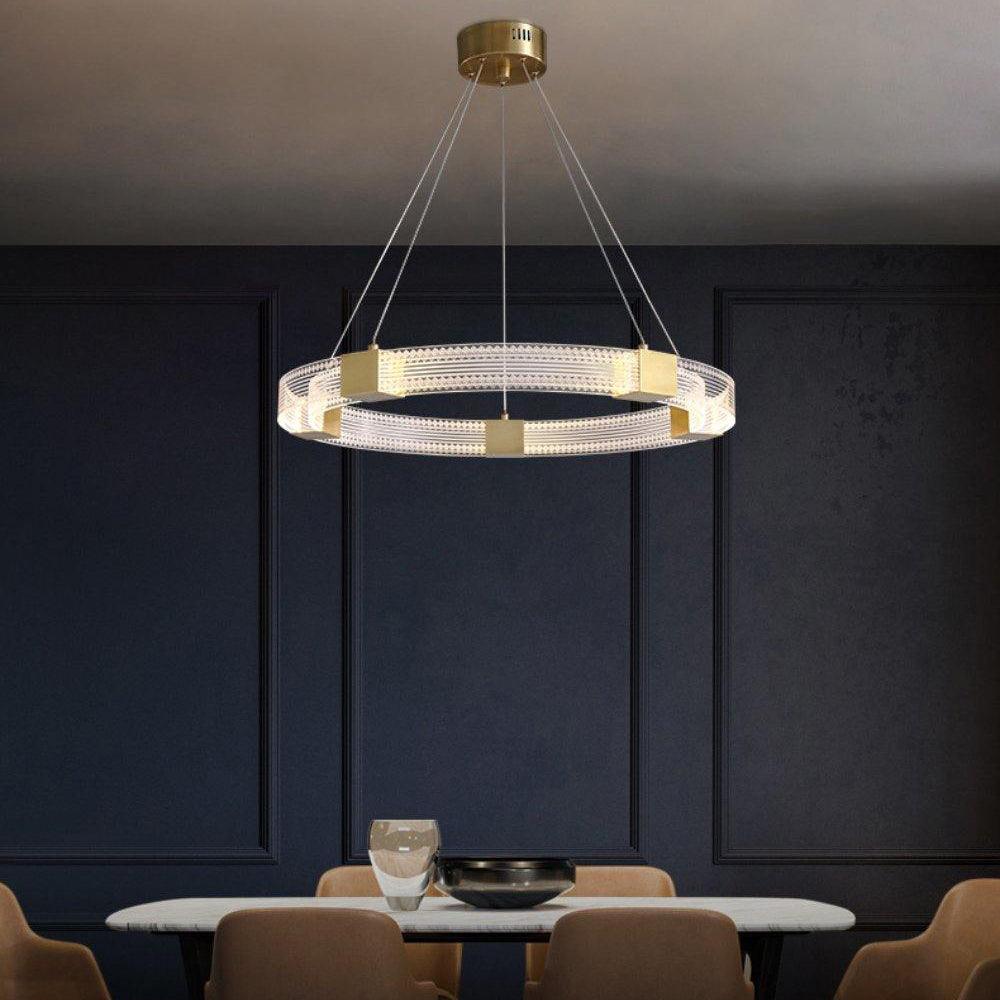 Parallel Ring LED Chandelier - Vakkerlight