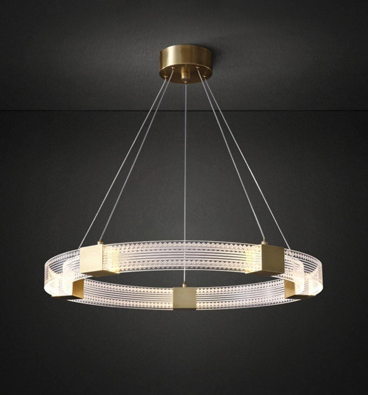 Parallel Ring LED Chandelier - Vakkerlight