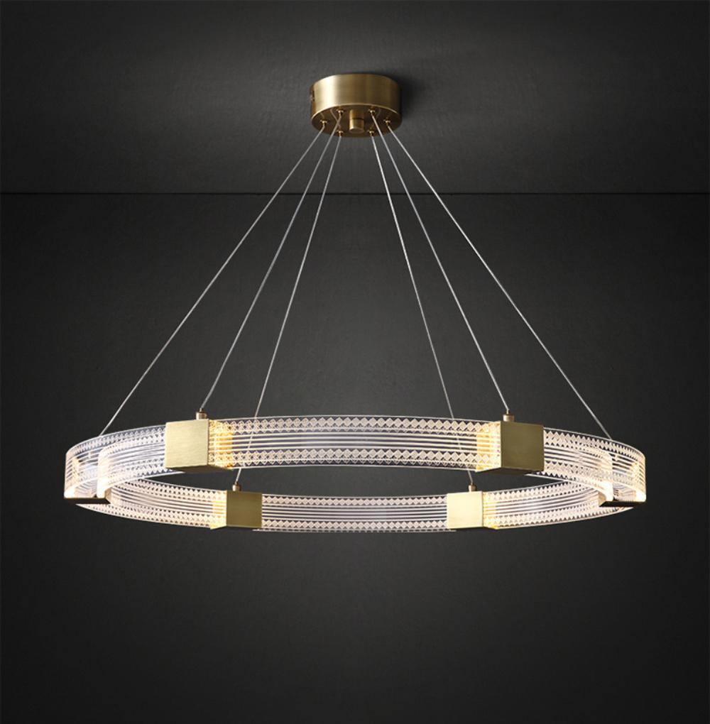 Parallel Ring LED Chandelier - Vakkerlight