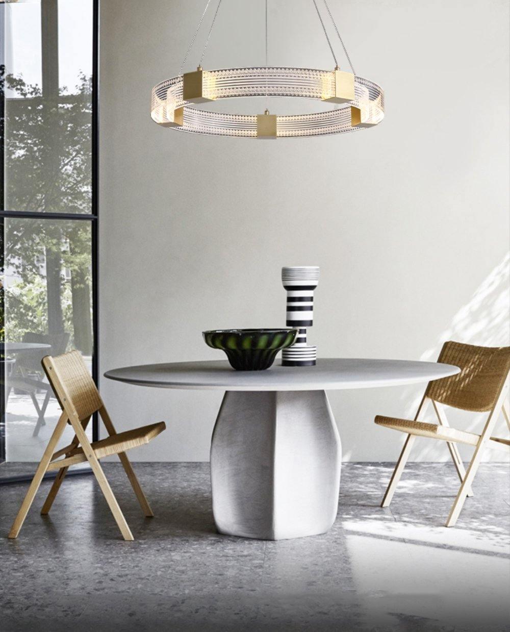 Parallel Ring LED Chandelier - Vakkerlight