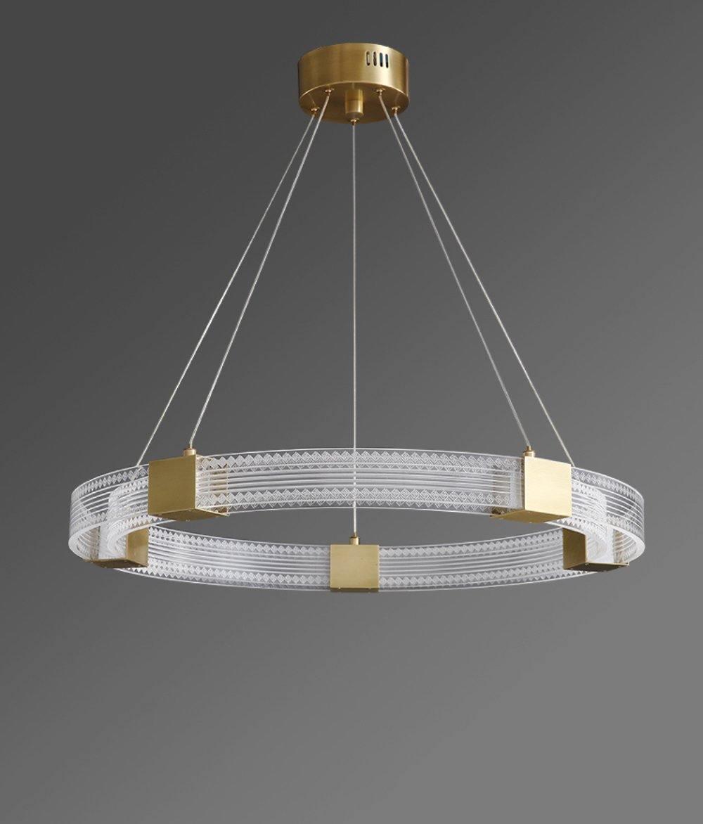 Parallel Ring LED Chandelier - Vakkerlight