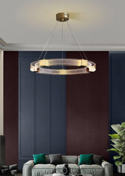 Parallel Ring LED Chandelier - Vakkerlight