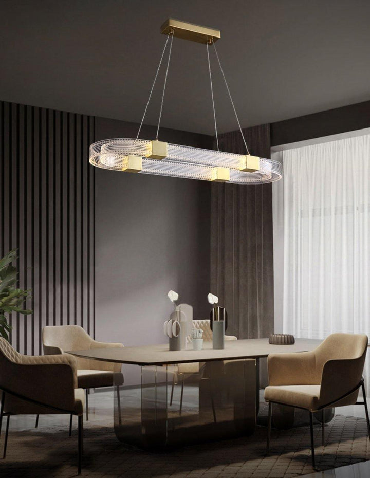 Parallel Ring LED Chandelier - Vakkerlight