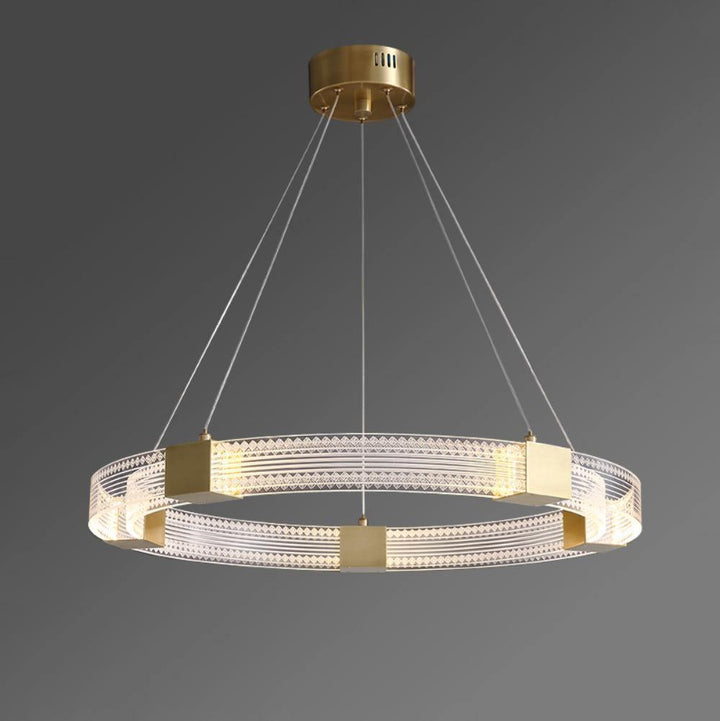 Parallel Ring LED Chandelier - Vakkerlight