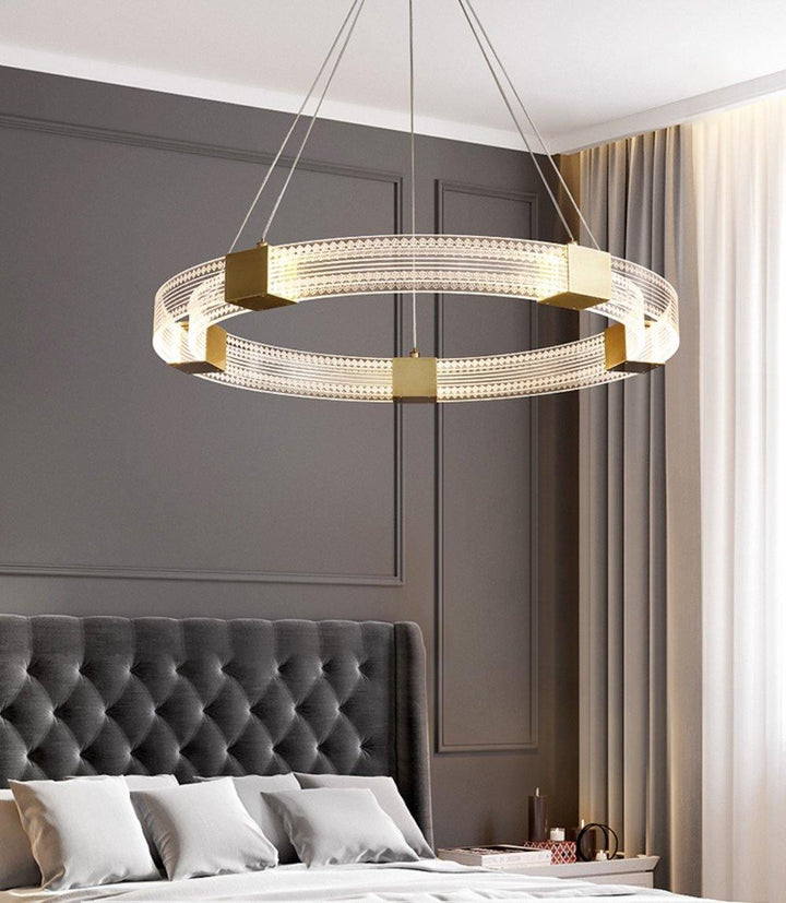 Parallel Ring LED Chandelier - Vakkerlight