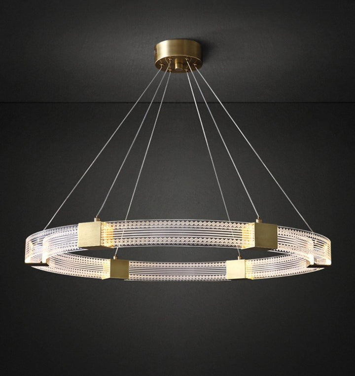 Parallel Ring LED Chandelier - Vakkerlight