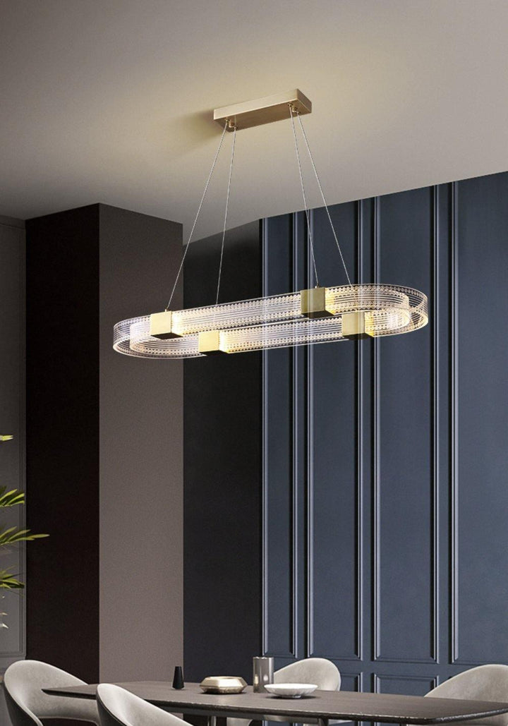 Parallel Ring LED Chandelier - Vakkerlight