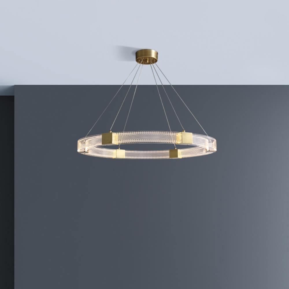 Parallel Ring LED Chandelier - Vakkerlight