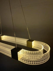 Parallel Ring LED Chandelier - Vakkerlight