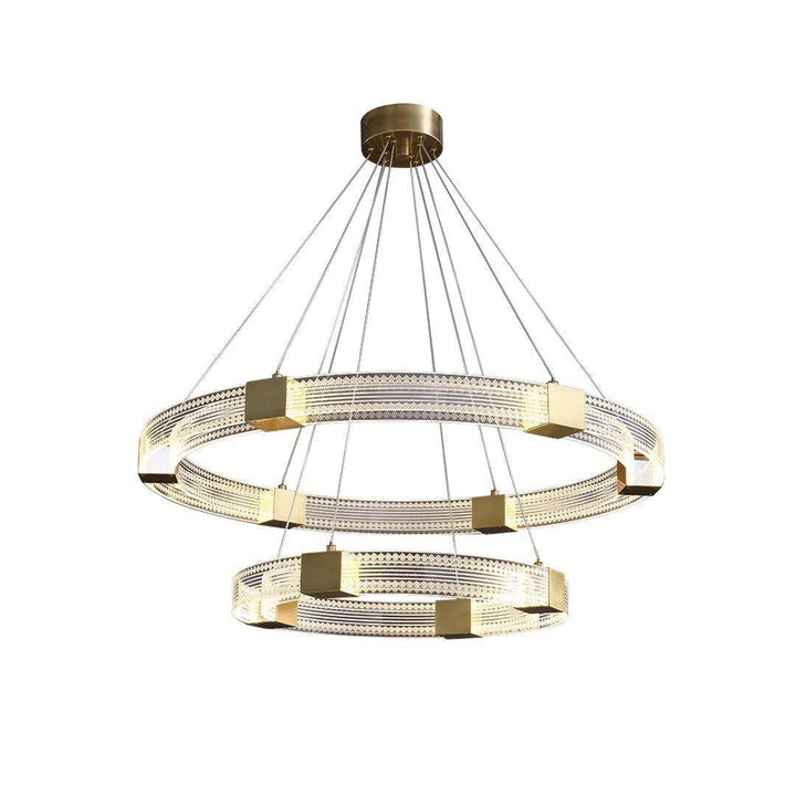 Parallel Ring LED Chandelier - Vakkerlight