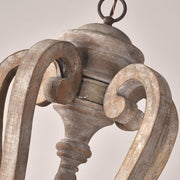 Parrotuncle Wooden Candle Chandelier - Vakkerlight