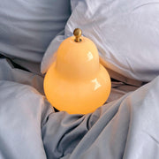 Birnen-Tischlampe mit eingebautem Akku