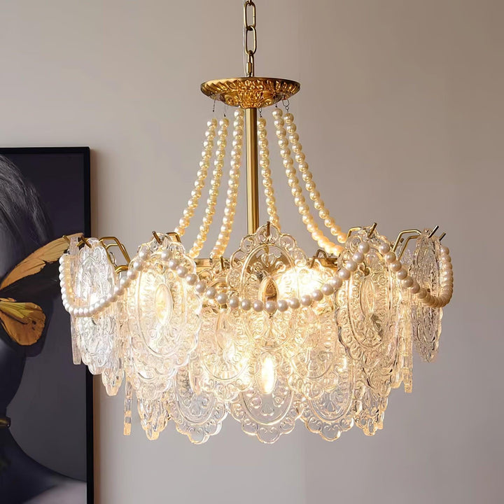 Pearls Glass Chandelier - Vakkerlight