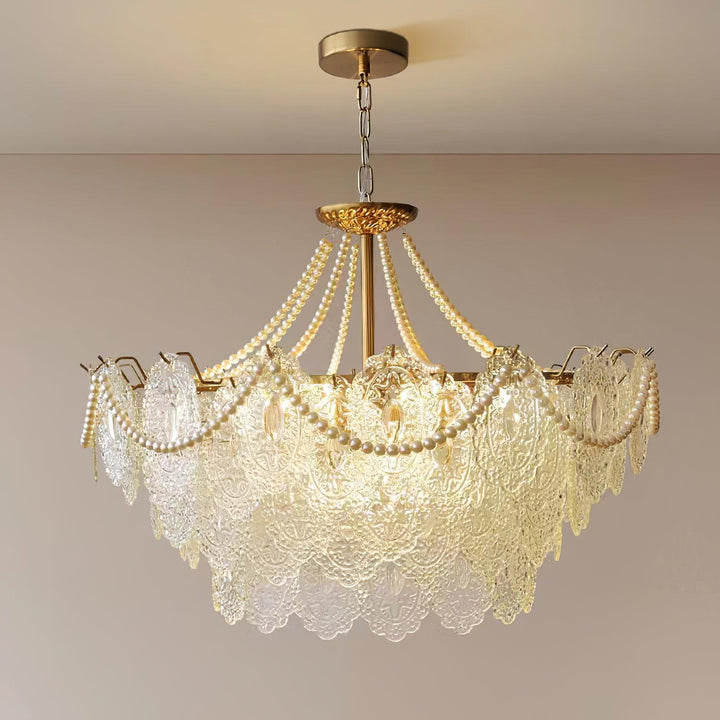 Pearls Glass Chandelier - Vakkerlight