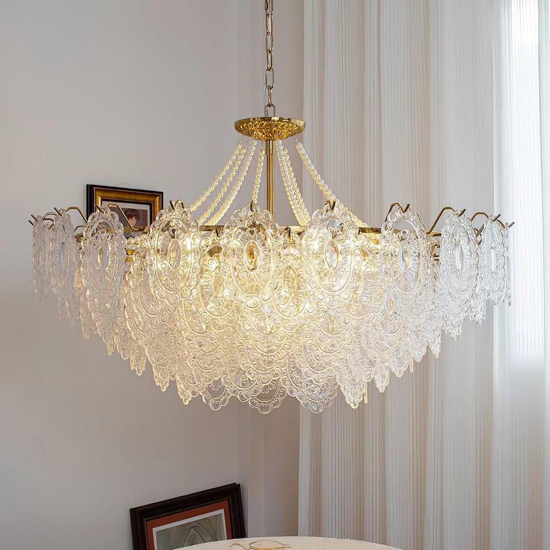 Pearls Glass Chandelier - Vakkerlight