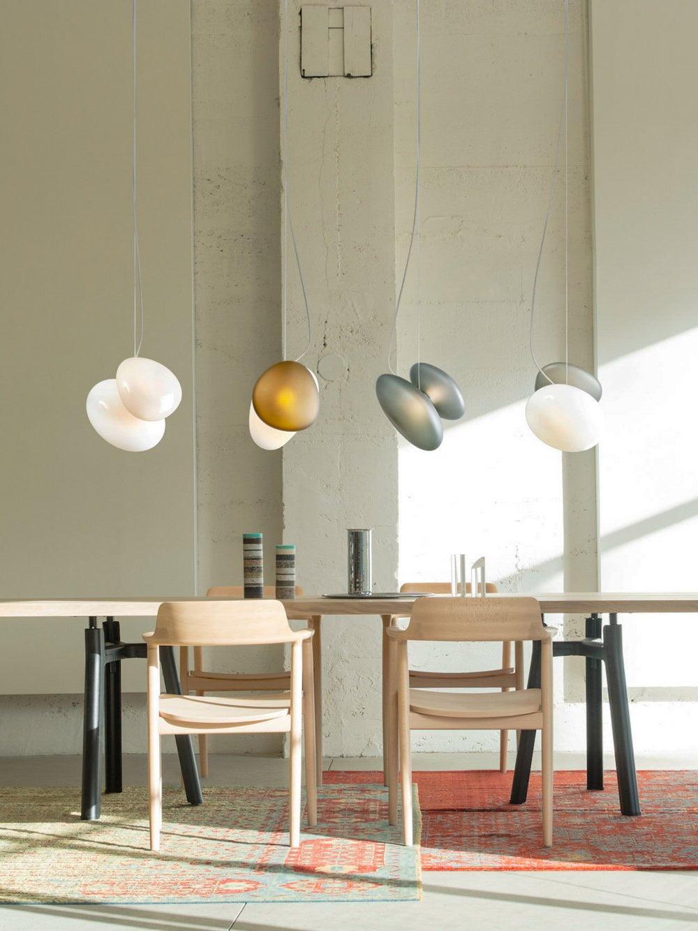 Translucent Frosted Glass Pendant Light - Vakkerlight