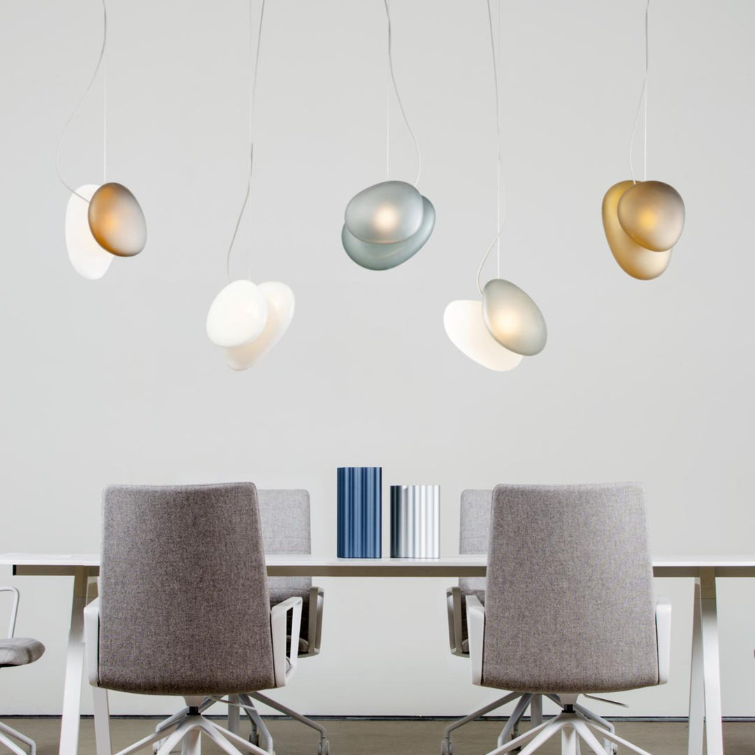 Translucent Frosted Glass Pendant Light - Vakkerlight