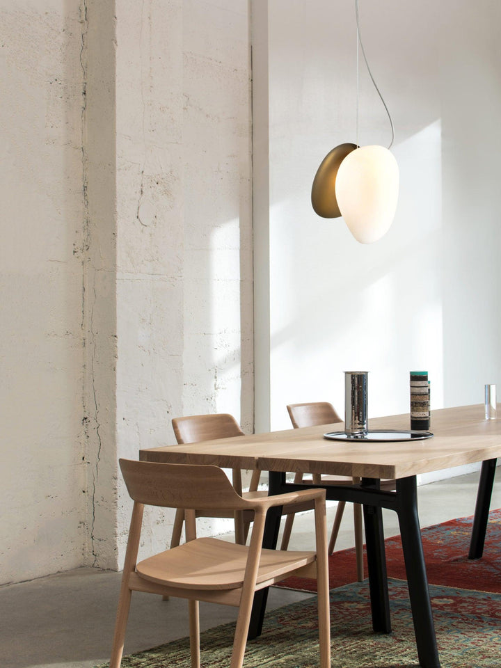 Translucent Frosted Glass Pendant Light - Vakkerlight