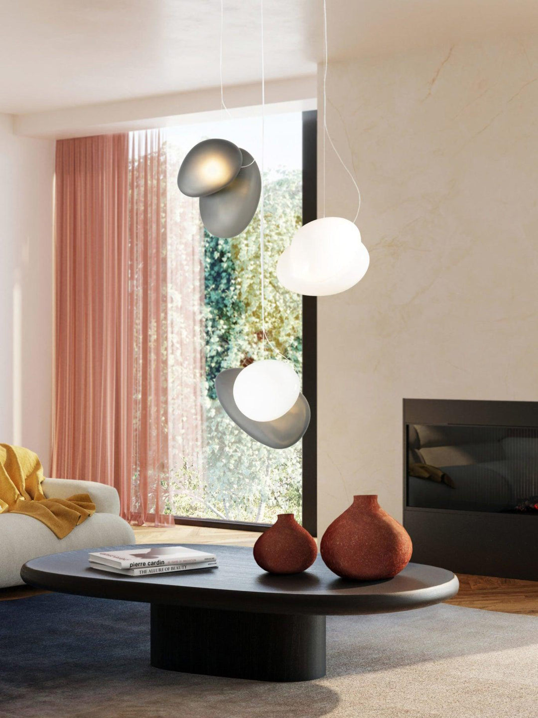 Translucent Frosted Glass Pendant Light - Vakkerlight