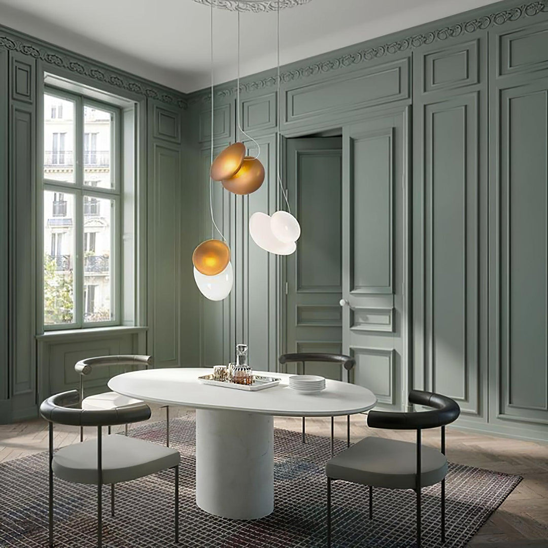 Translucent Frosted Glass Pendant Light - Vakkerlight