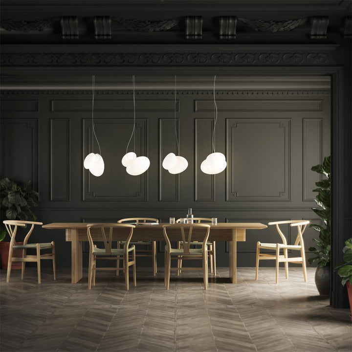 Translucent Frosted Glass Pendant Light - Vakkerlight