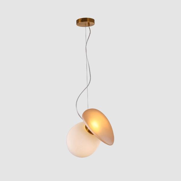 Translucent Frosted Glass Pendant Light - Vakkerlight