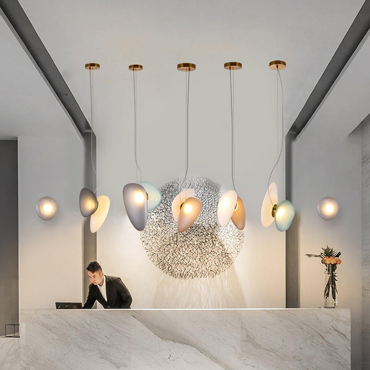 Translucent Frosted Glass Pendant Light - Vakkerlight