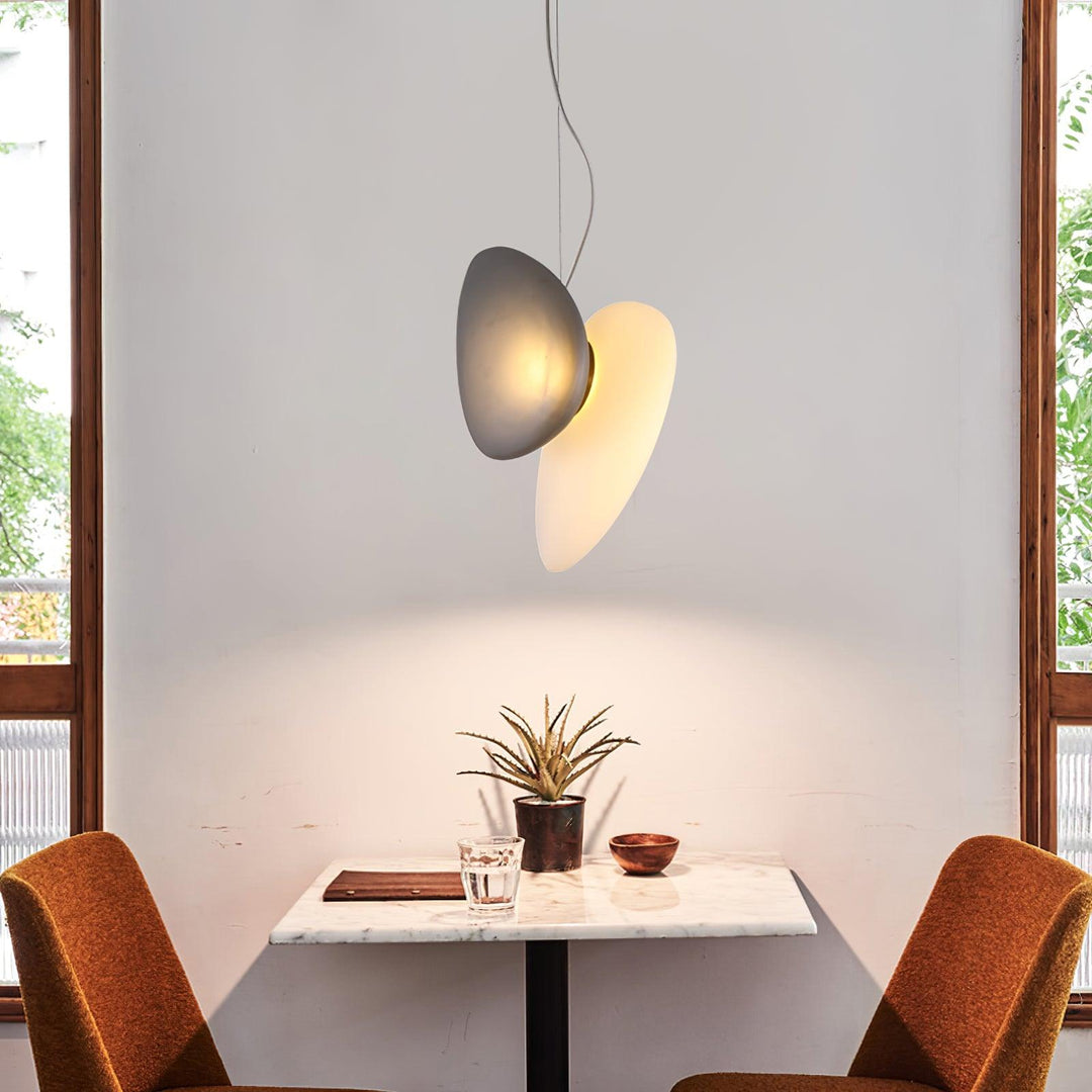 Translucent Frosted Glass Pendant Light - Vakkerlight