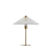 Perla Pleated Table Lamp 9.8″- 12.2″