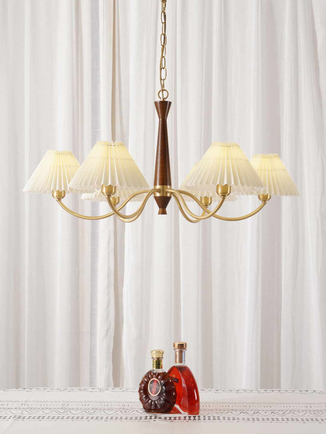 Pleated Chandelier - Vakkerlight