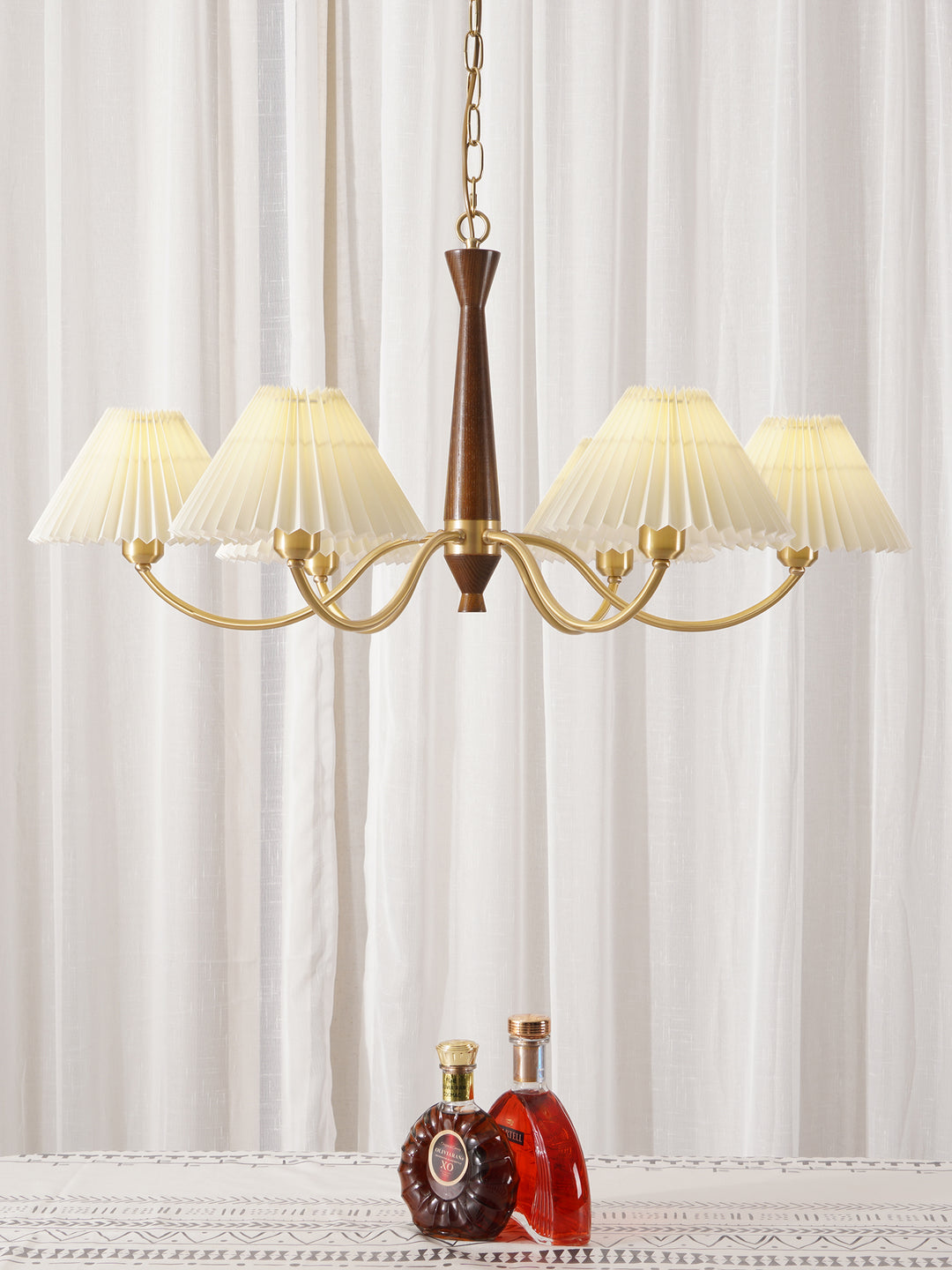 Pleated Chandelier - Vakkerlight