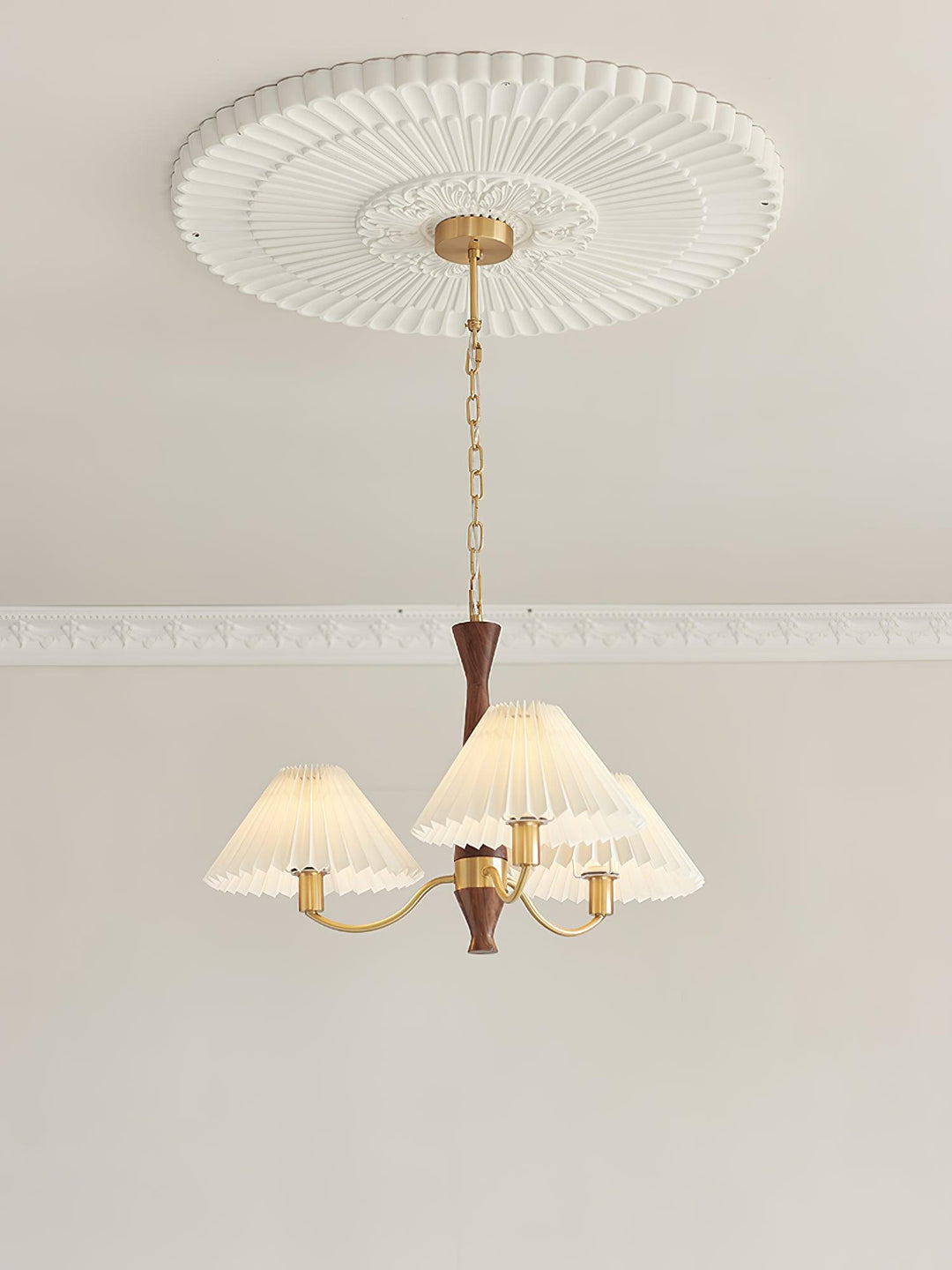 Pleated Chandelier - Vakkerlight