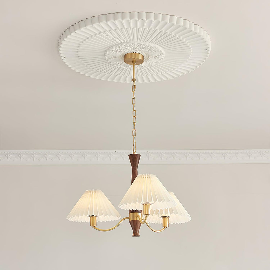 Pleated Chandelier - Vakkerlight