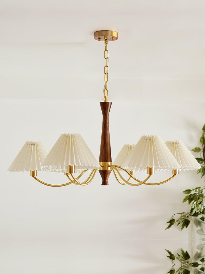 Pleated Chandelier - Vakkerlight