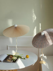 Pleated Hat Table Lamp - Vakkerlight