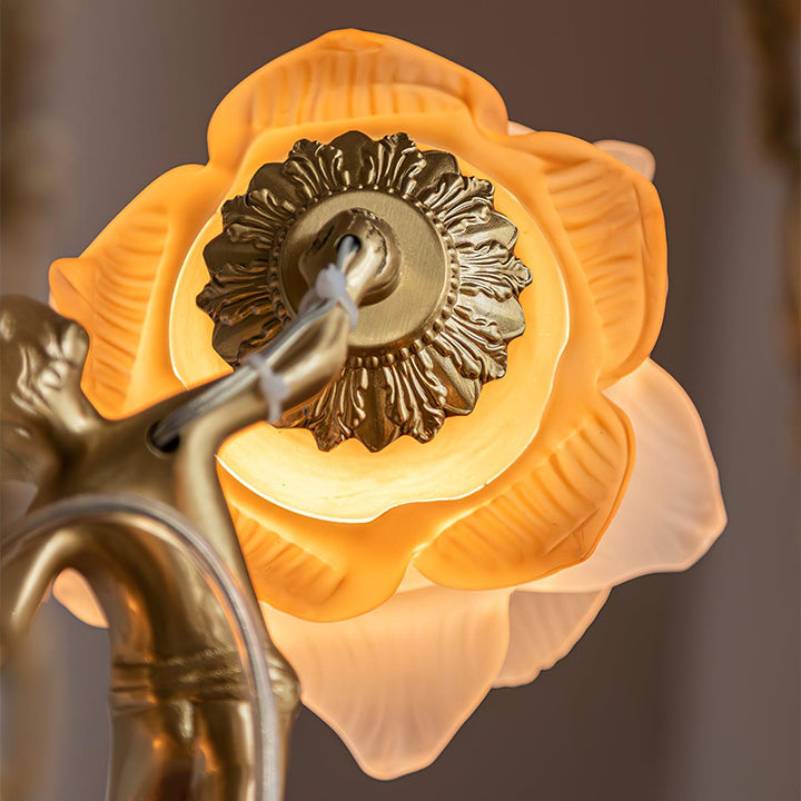 Putti Statuettes Brass Suspension - Vakkerlight