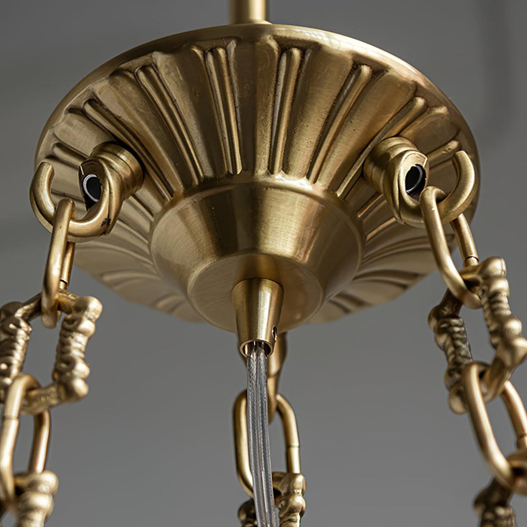 Putti Statuettes Brass Suspension - Vakkerlight