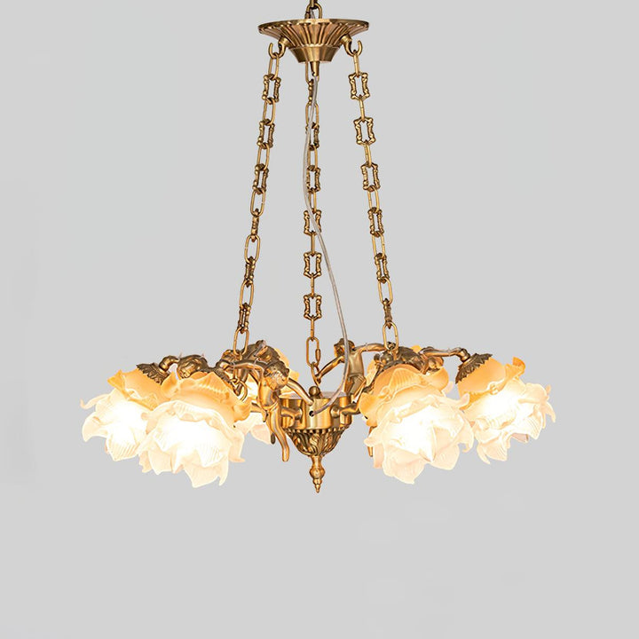 Putti Statuettes Brass Suspension - Vakkerlight