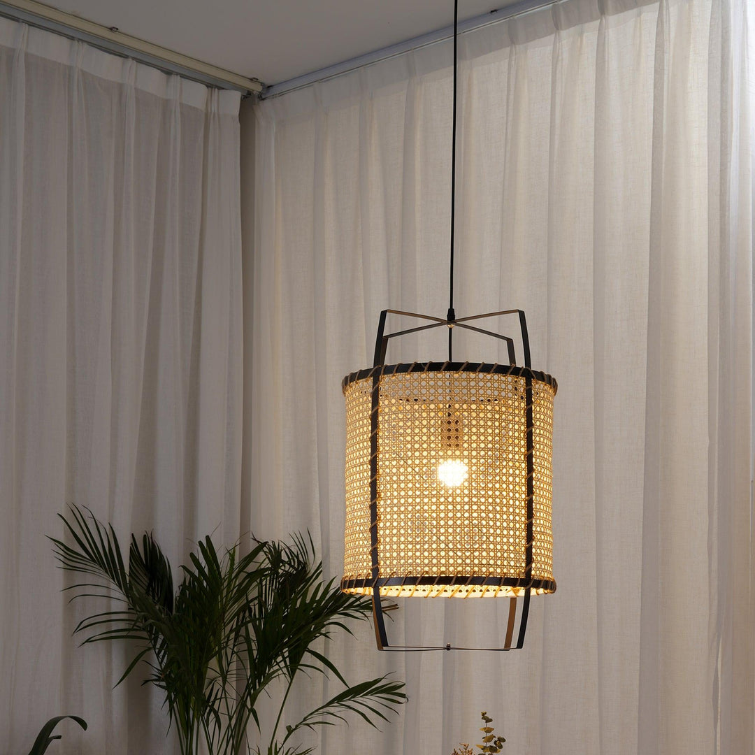 Rattan Cane Pendant Light - Vakkerlight