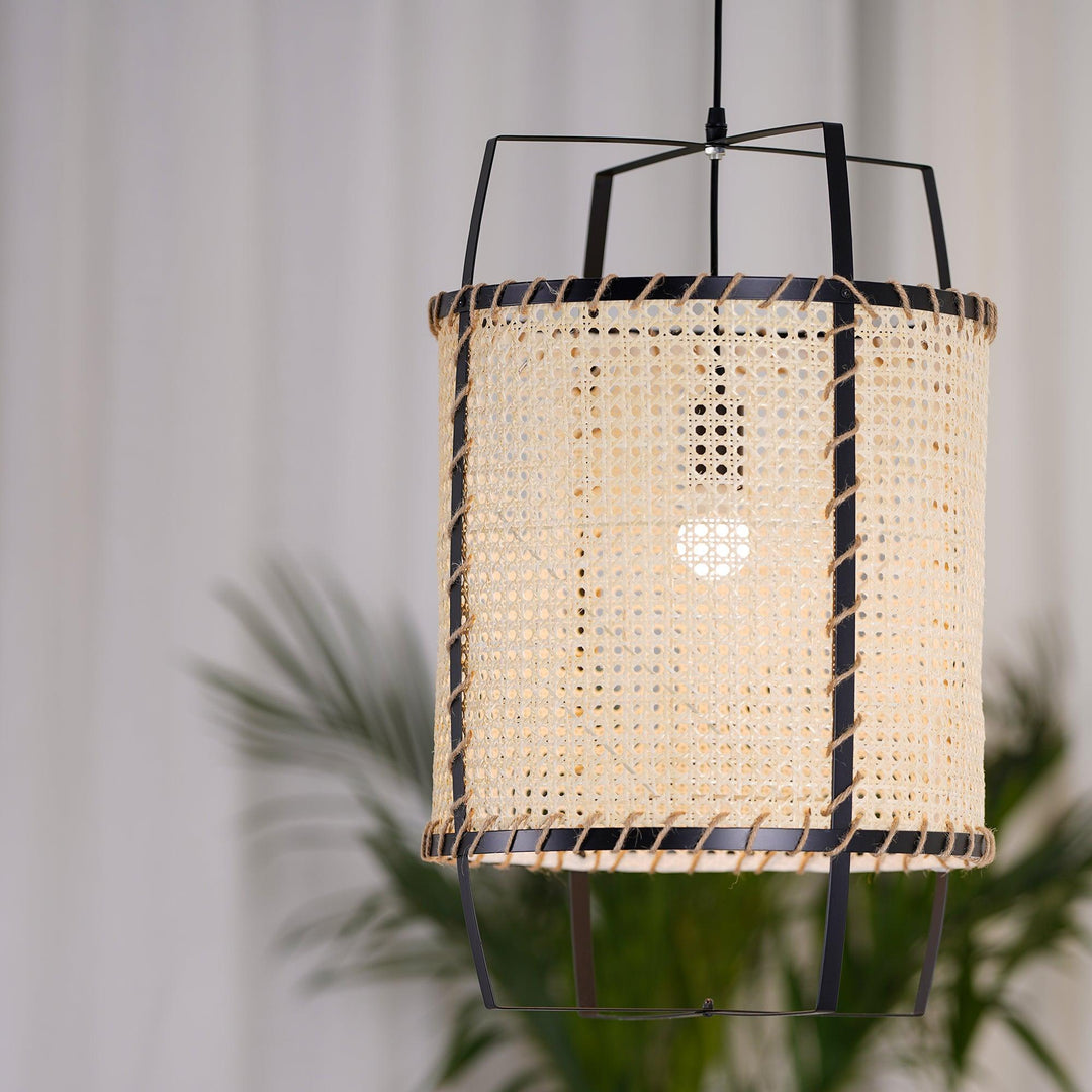 Rattan Cane Pendant Light - Vakkerlight