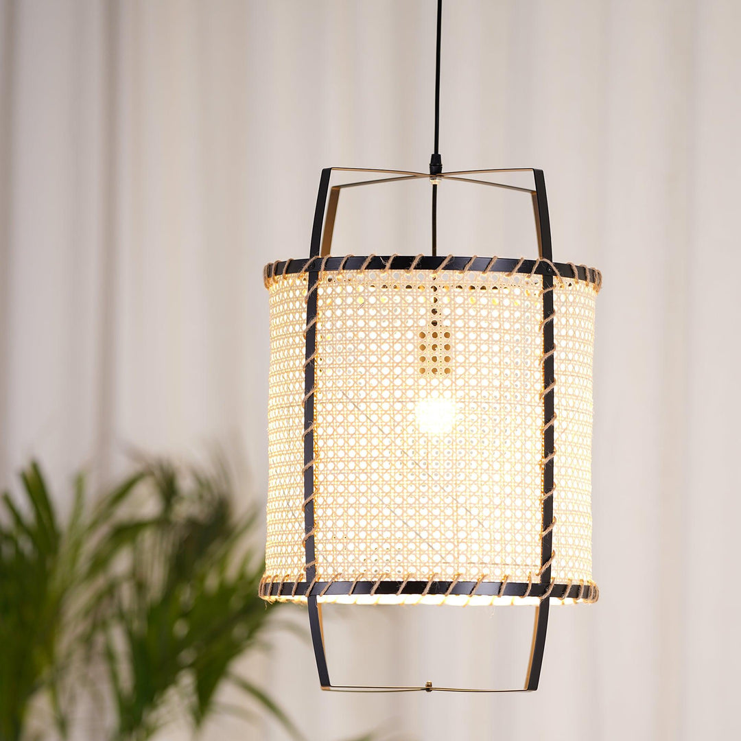 Rattan Cane Pendant Light - Vakkerlight