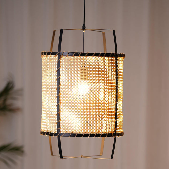 Rattan Cane Pendant Light - Vakkerlight