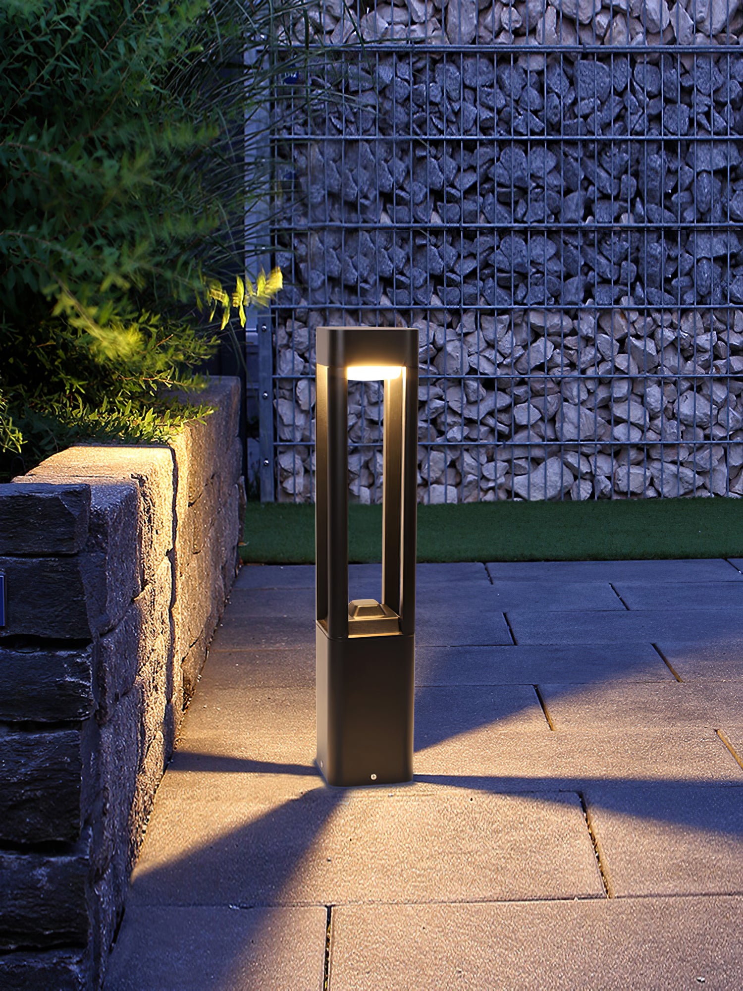 Rectangular Column Garden Outdoor Light – Vakkerlight