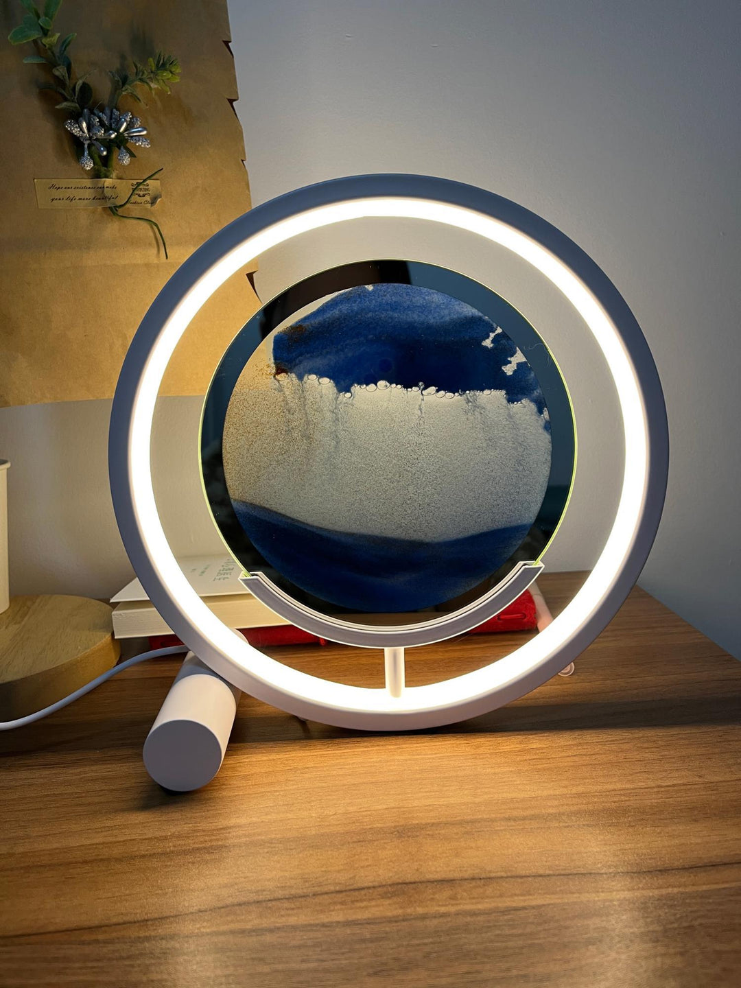 Relaxing Sand Built-in Battery Table Lamp - Vakkerlight