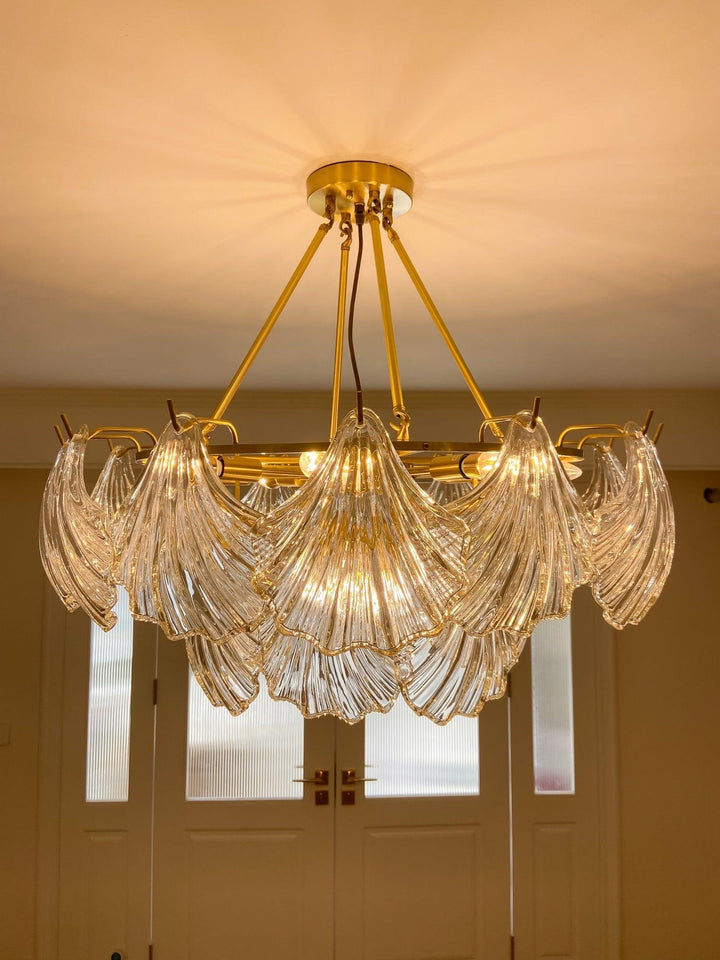 Ribbed Shell Ceiling light - Vakkerlight