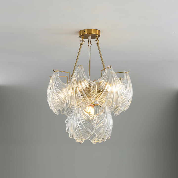 Ribbed Shell Ceiling light - Vakkerlight