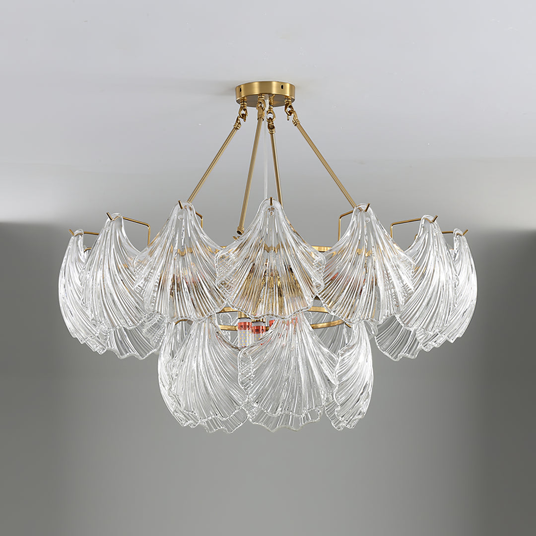 Ribbed Shell Ceiling light - Vakkerlight