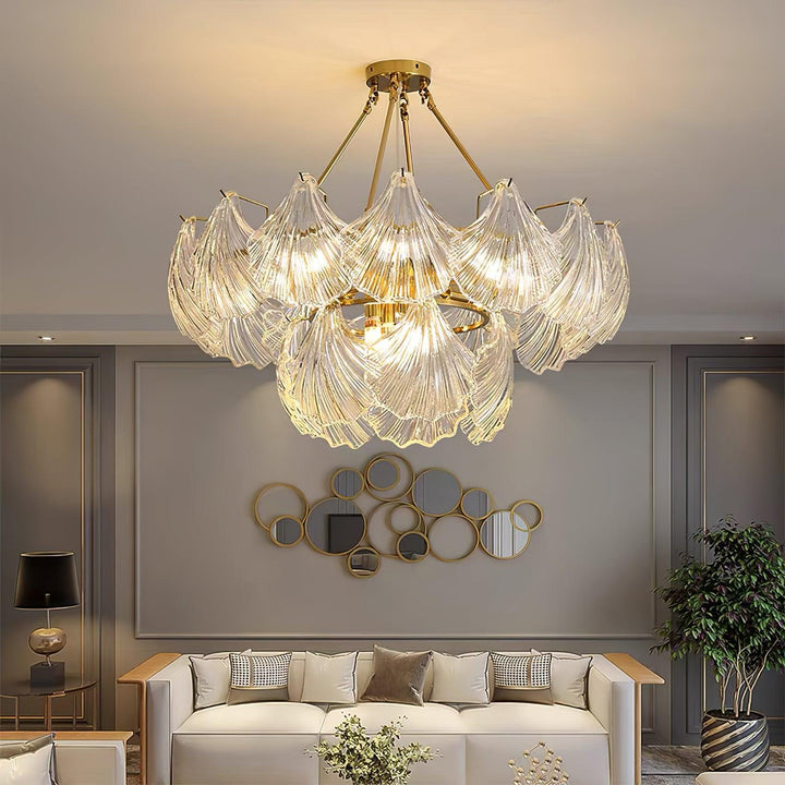 Ribbed Shell Ceiling light - Vakkerlight