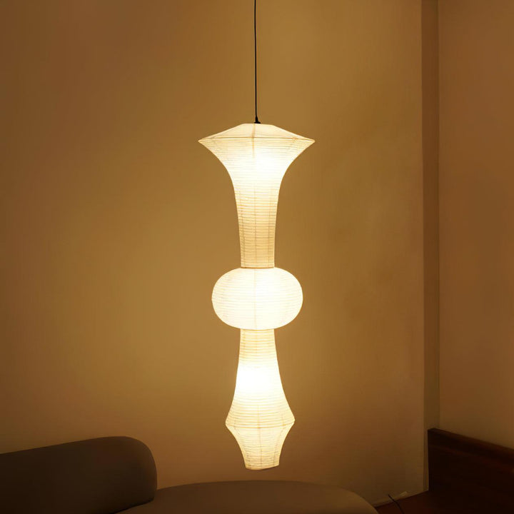 Washi Paper E Pendant Light - Vakkerlight