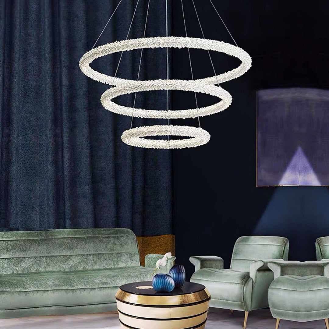 Ring Crystal Chandeliers - Vakkerlight